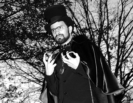 Raymond Castile in his 2004 Coffin Joe costume.